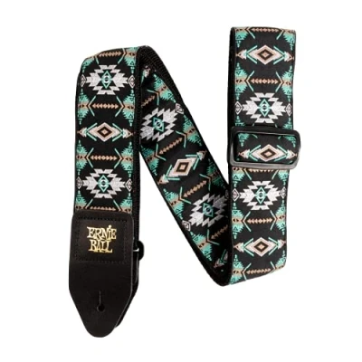 Image de Ernie Ball 5325 Sangle Jacquard Southwestern Turquoise