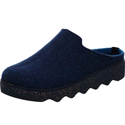 Afbeelding van Rohde Clogs, Dames, Maat: 36, Blau Vilten schaapswol