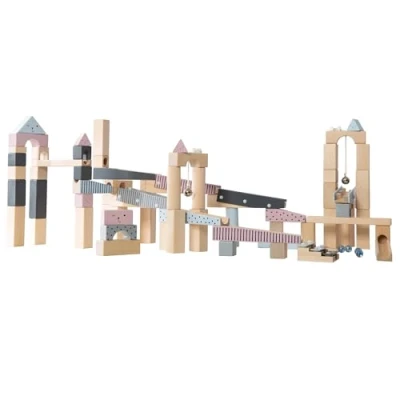 Afbeelding van Roba Knikkerbaan voor kinderen speelgoed 3 Jaar Smartgames creatief Hout/glas 100 delig