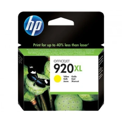 Afbeelding van HP 920XL (CD974AE) Inktcartridge Geel Hoge capaciteit
