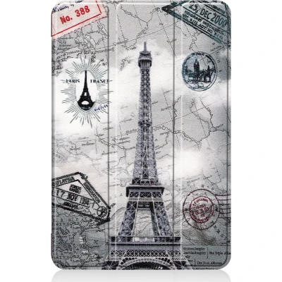 Afbeelding van imoshion Tablet Hoes Geschikt voor iPad Mini 4 (2015) / 5 (2019) Design Trifold Bookcase Meerkleurig /Parijs