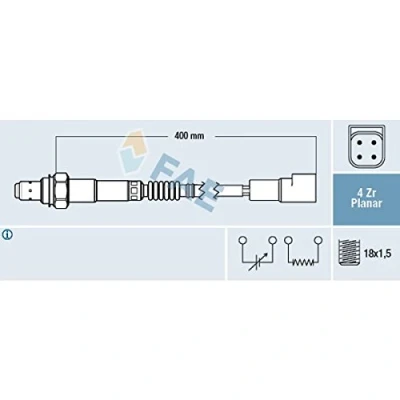 Afbeelding van Fae Lambda sonde 77244
