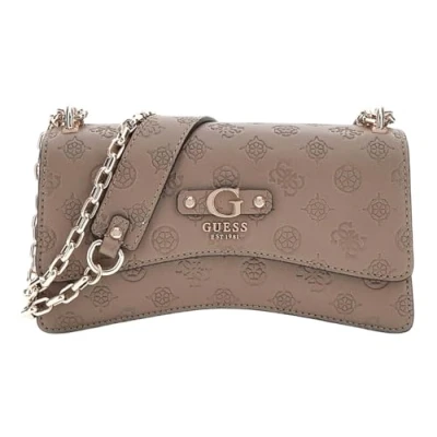 Afbeelding van GUESS Schoudertas Gerty Convertible Xbody Flap Bag Dark Taupe