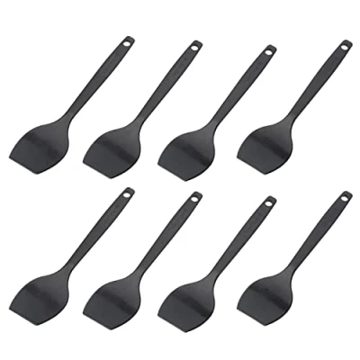 Afbeelding van Westmark 8 rakelspatels, lengte 16,6 cm, kunststof, Gourmetta, zwart, 204522E3