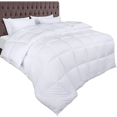 Afbeelding van Bedding Dekbed 200 x 220 cm Vierseizoenendekbed Ademend Slaapdeken Super Zacht en Knuffelig Wit