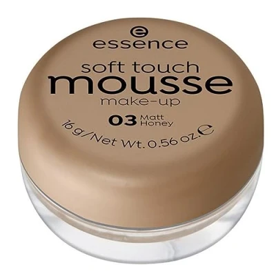 Afbeelding van Essence Foundation Mousse Soft Touch Foam Make up 03 Matt Honey