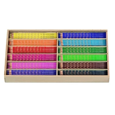 Afbeelding van LYRA Groove Slim L2824144 kleurpotloden in houten doos, 144 stuks