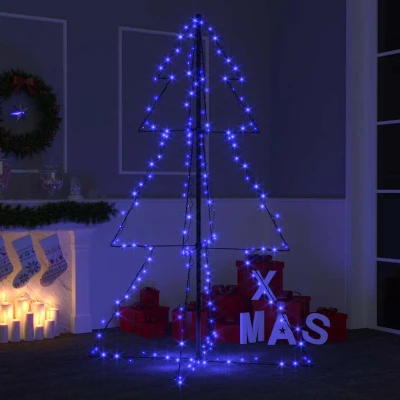 Afbeelding van Kegelkerstboom 200 LED&#039;s binnen en buiten 98x150 cm