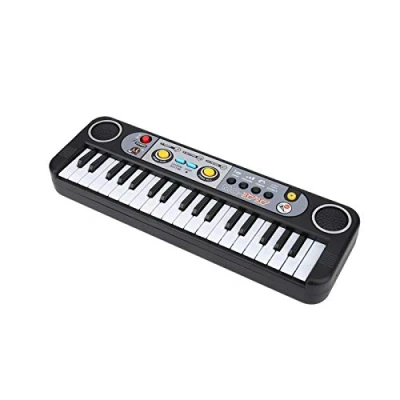 Afbeelding van EBTOOLS voor kinderpiano synthesizer plus microfoon kindermuziekinstrument elektronische piano, kindermuziekinstrumenten met en 37 toetsen numeriek toetsenbord