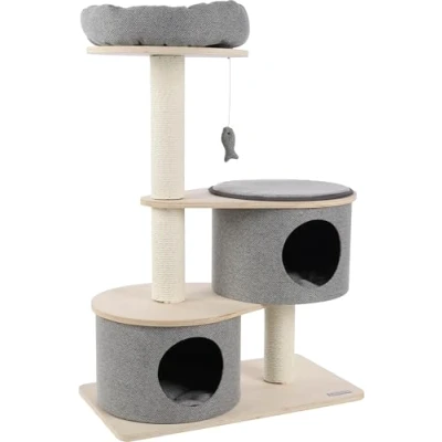 Afbeelding van Flamingo Krabpaal Kanzo Grijs &amp; Beige