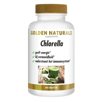 Afbeelding van Golden Naturals Comprimés Suppléments Chlorella