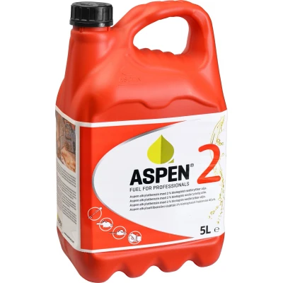 Afbeelding van Aspen brandstof 2 takt rood (5ltr)