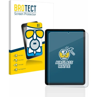 Afbeelding van BROTECT AirGlass Matte kogelwerende glasfolie (1 Stuk, iPad Air 2020 (4e generatie)), Tablet beschermfolie