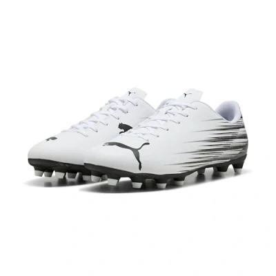 Afbeelding van Puma Attacanto II Voetbalschoenen met Kunststof noppen, Heren, Maat: 40.5, White/black