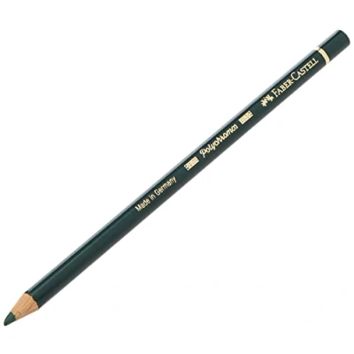 Afbeelding van Faber Castell Kleur polychromos kunstenaar, 1 dennengroen