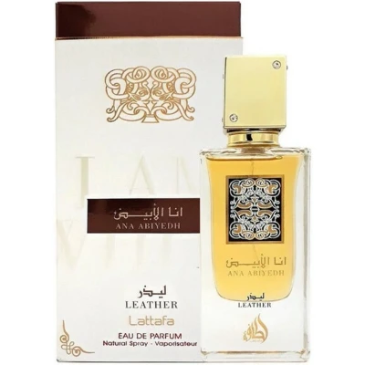 Afbeelding van Lattafa Ana Abiyedh Leather Eau de Parfum 60 ml