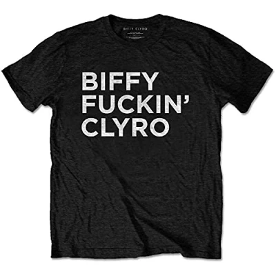 Afbeelding van Biffy Clyro Fuckin&#039; Heren T shirt XL Zwart