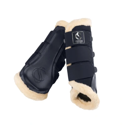 Image de Eskadron SS25 Classic Tendon Boots Mesh FauxFur Shetty