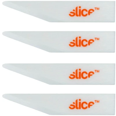 Afbeelding van Slice 10518 Keramische reservemesjes, recht snijvlak, afgerond 4 stuk(s)