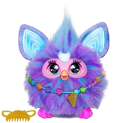 Afbeelding van Furby Interactief pluche speelgoed (paars) Duitse versie