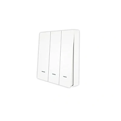 Afbeelding van ZigBee draadloze schakelaar, Scene Switch, 3 toetsen met 9 scènes, afstandsbediening voor ledlampen, app Tuya en Smart Life, stroomvoorziening batterijen