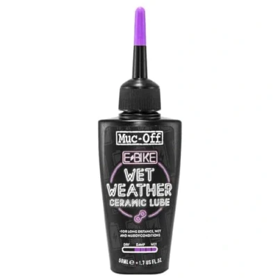 Afbeelding van Muc Off Glijmiddel voor ketting, natte omstandigheden, e bike, uniseks, volwassenen, zwart