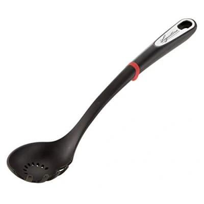Afbeelding van Lagostina Ingenio Smart Servispaghetti met antislip ring, kunststof en siliconen, zwart rood