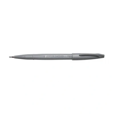 Image de Feutre pinceau Pentel Gris