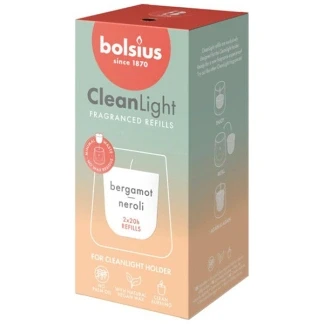 Afbeelding van Bolsius Clean Light Fragranced Refills Bergamot &amp; Neroli 2ST