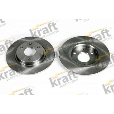 Afbeelding van KRAFT Remschijf CITROËN: Saxo Hatchback, AX, PEUGEOT: 106 II I Hatchback 238mm 8,0mm 3 gat volledig 6045530 95027199,95661810,4246F8
