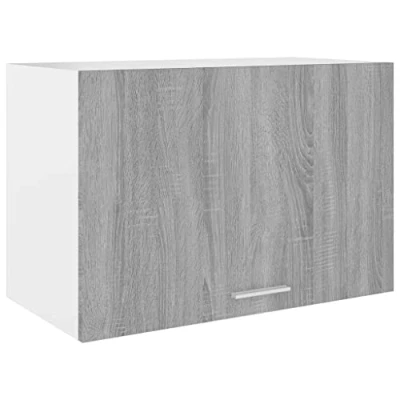 Afbeelding van vidaXL Sonoma hangkast, grijs, 80 x 31 60 cm, bewerkt hout