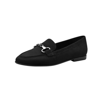 Afbeelding van Tamaris Instappers, Dames, Maat: 38, Black Textiel