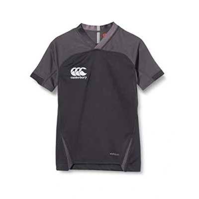 Afbeelding van Canterbury Sportshirt Maat 128 Unisex zwart/donkergrijs/wit