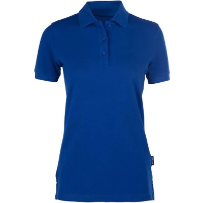 Afbeelding van Women&#039;s Heavy Polo met korte mouwen Royal Blue M