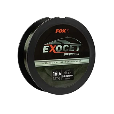 Afbeelding van Fox Exocet Pro Lo Vis Green (1000m) Maat : 16lbs 0.33mm
