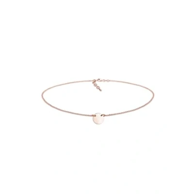 Afbeelding van Elli Halsketting Choker mat verguld 925 Sterling Zilver