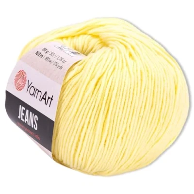 Afbeelding van Frida&#039;s Wollhaus YarnArt Amigurumi babywol, 50 g, 63 pastelkleuren (67, lichtgeel)