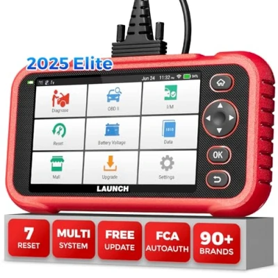 Afbeelding van LAUNCH CRP123E OBD2 ABS SRS motor autocodelezer automatische transmissie met AutoVIN service, WIFI update, auto diagnosegereedschap