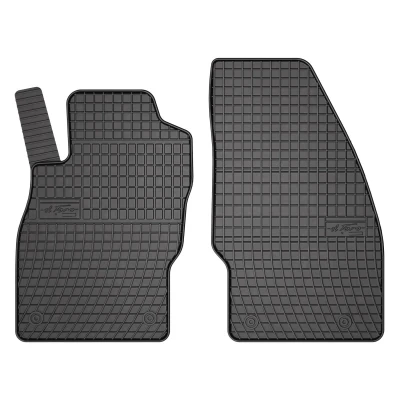 Afbeelding van FROGUM 542988P Vloermatset Rubber Voor 2 Zwart Op maat gemaakt OPEL: Corsa D Hatchback, E Hatchback