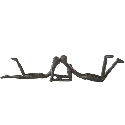 Afbeelding van Gilde Metal Sculpture &#039;Loving&#039;
