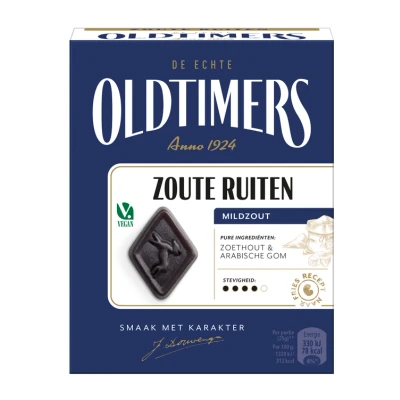 Afbeelding van Oldtimers Zoute Ruiten 180 gram