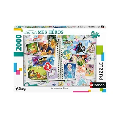 Image de Puzzle 2000 pièces Nathan Scrapbooking Disney