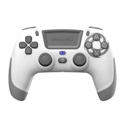 Image de Manette sans fil Oniverse Revolt pour PS4 PC et Mobile Bluetooth Blanc Lune