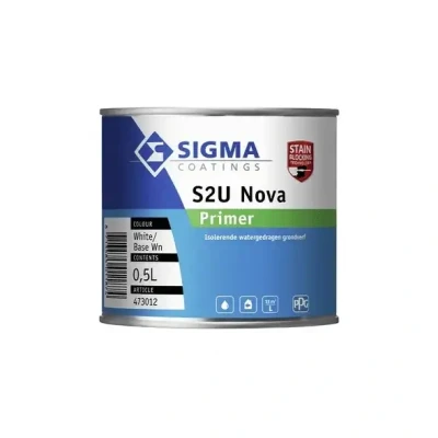 Afbeelding van Sigma S2U Nova Primer 0,5 liter Grondverf &amp;