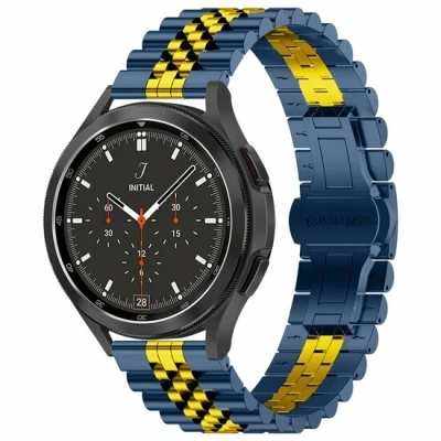 Afbeelding van Stalen band Donkerblauw met goud Xiaomi Redmi Watch 5 Active / Lite