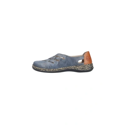 Afbeelding van Rieker Loafers voor dames 46369, Blauw, 39 EU