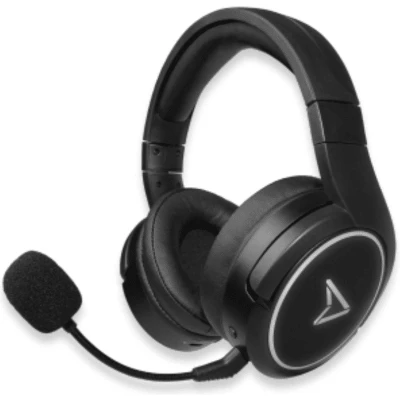 Afbeelding van Steelplay Impulse Gaming Headset PC/Switch/Mobile (Bluetooth) en bedraad PS4/PS5/Xbox One &amp; Series (3,5 mm jack) afneembare microfoon, 28 uur batterij, licht, comfortabel, geïntegreerde