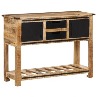 Image de vidaXL Table console 100x35x75 cm bois de manguier massif374058