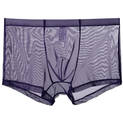 Afbeelding van lclvld sexy boxershorts voor heren, transparant, ondergoed