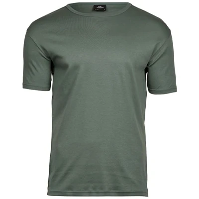 Afbeelding van Men&#039;s Interlock T Shirt Leaf Green S Tee Jays